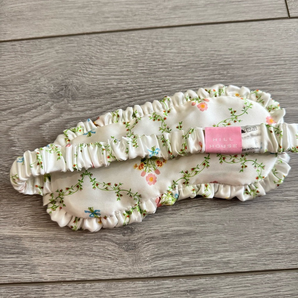 Hill House Pastel Trellis Sleep Mask - Picture 2 of 3